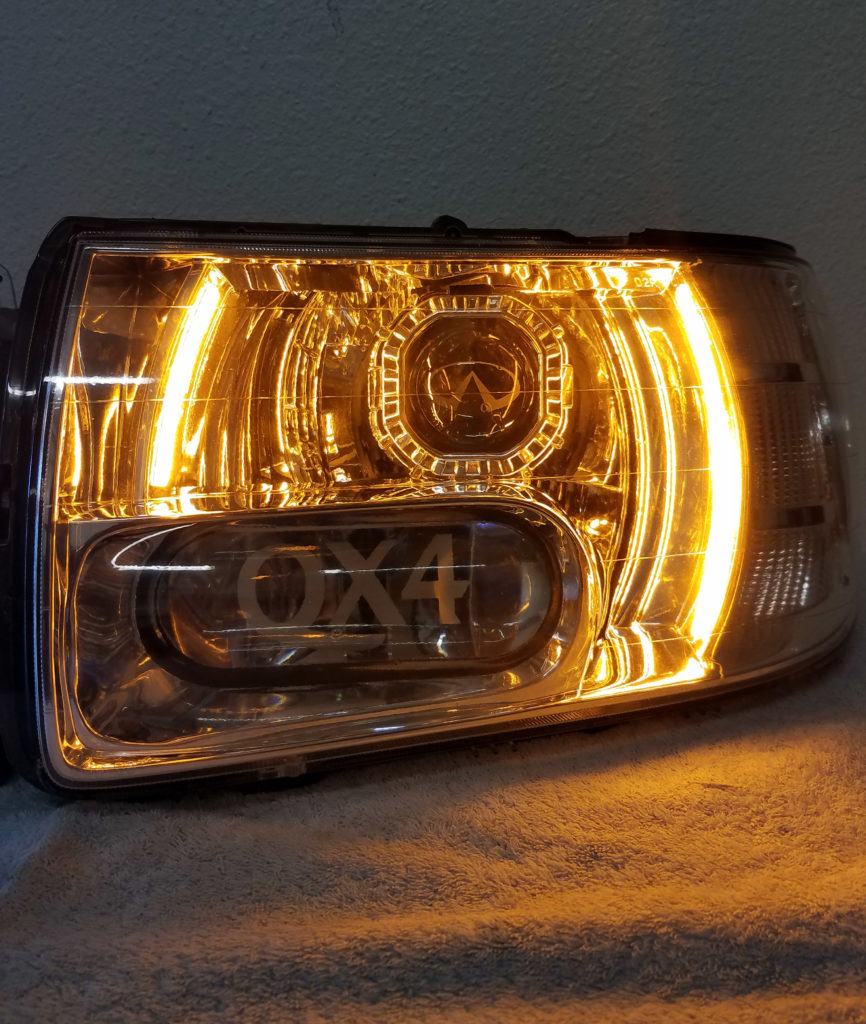 2001 Infiniti QX4 Custom Headlights Tampa