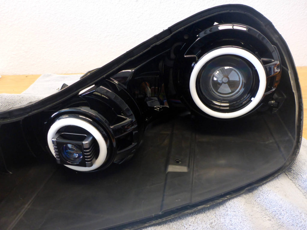 2009 Porsche Cayenne custom headlights Tampa
