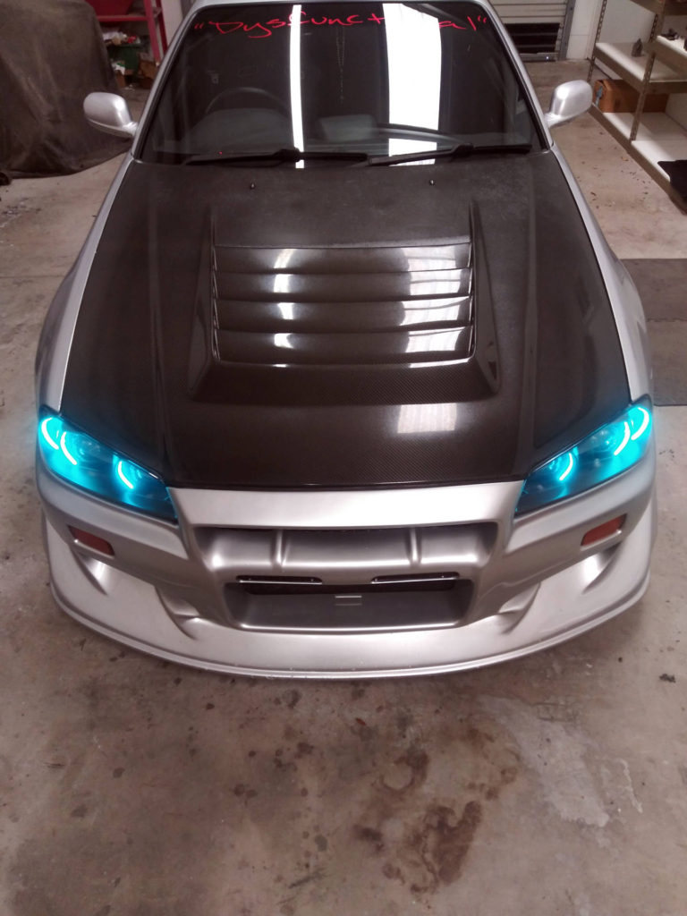 1999 Nissan GTR Skyline custom headlights Tampa