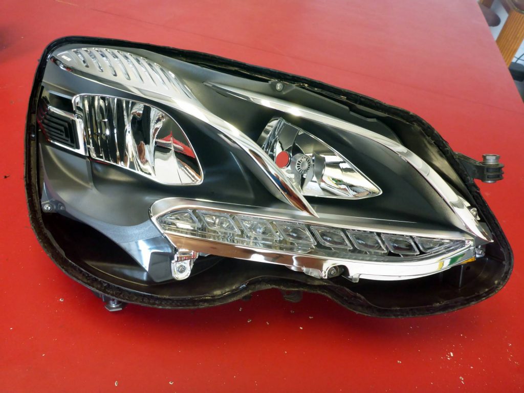 2014 Mercedes E350 custom headlights Tampa